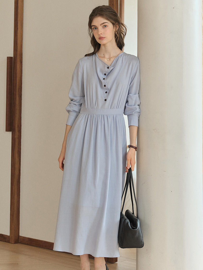 Amethyst 100% Lyocell A-line Lace Dress