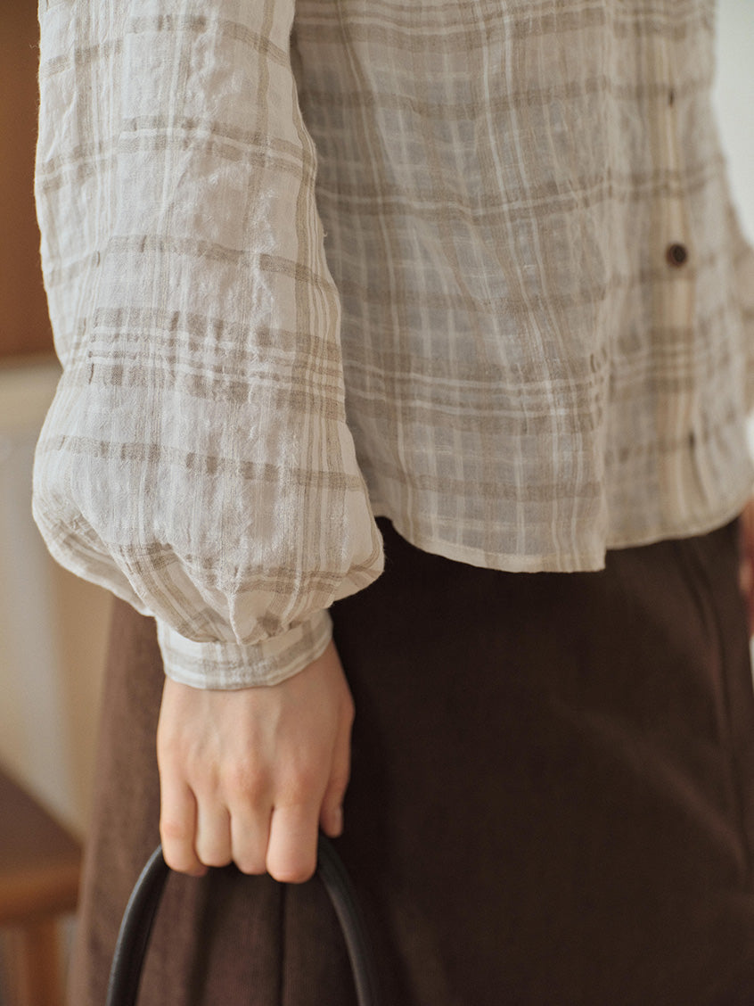 Leilani Round Neck Loose Blouse