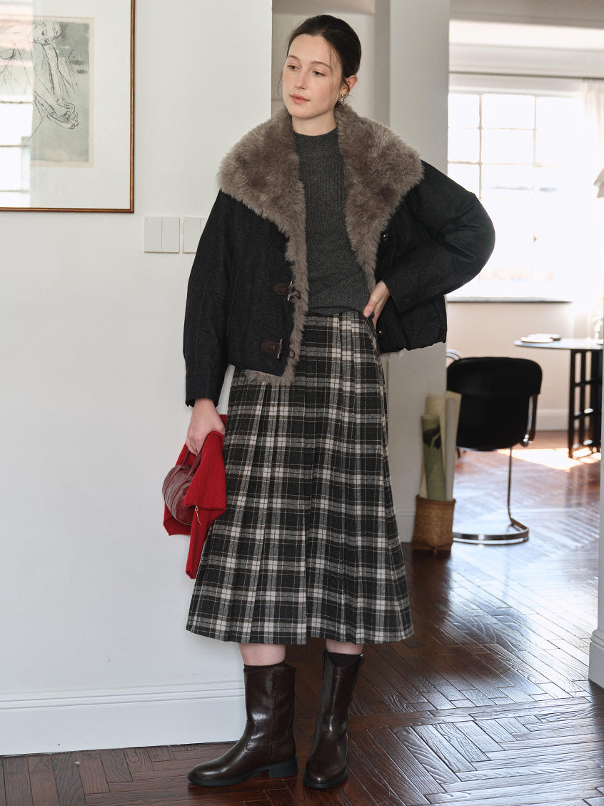 Sabra Ribbed Wool-Cashmere Sweater