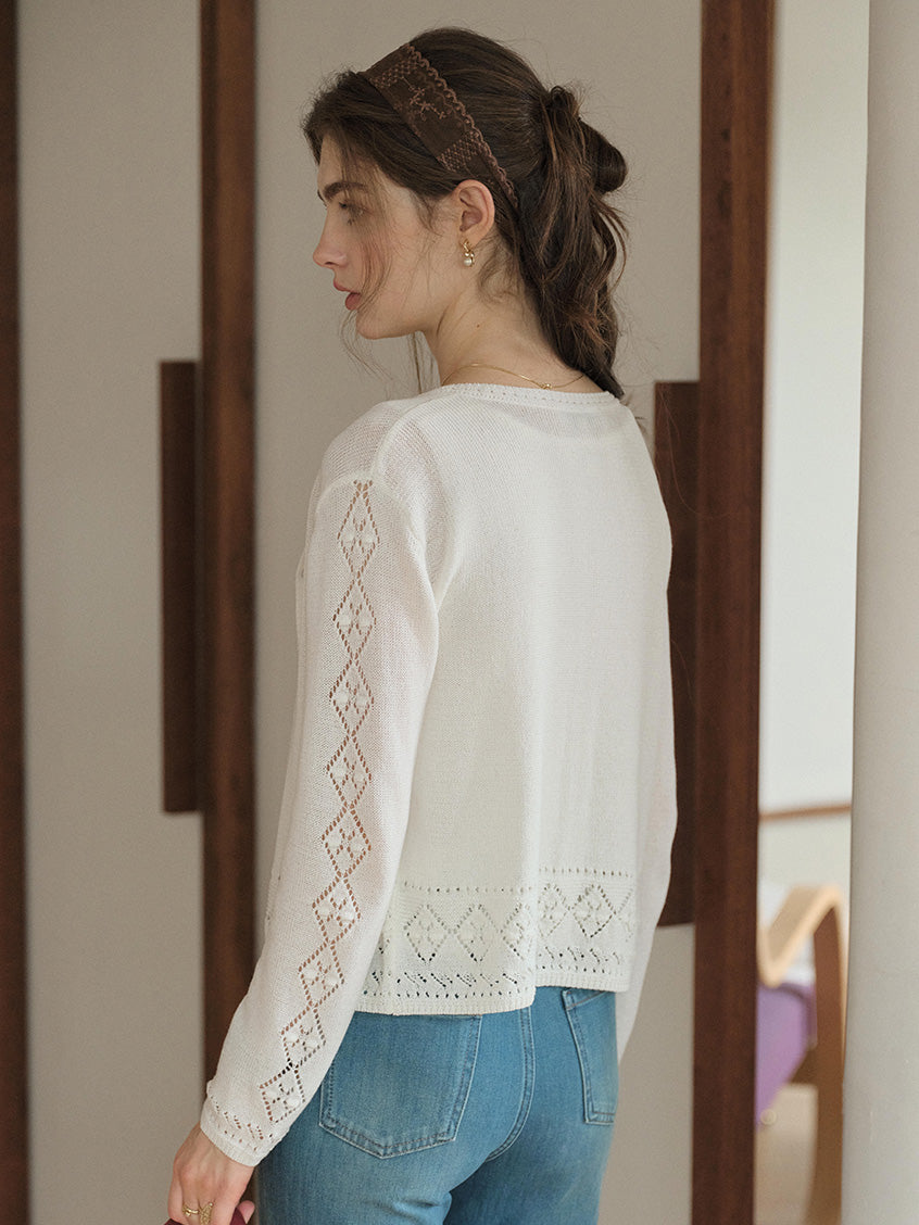 Ximena Strap Vest and Cardigan Set