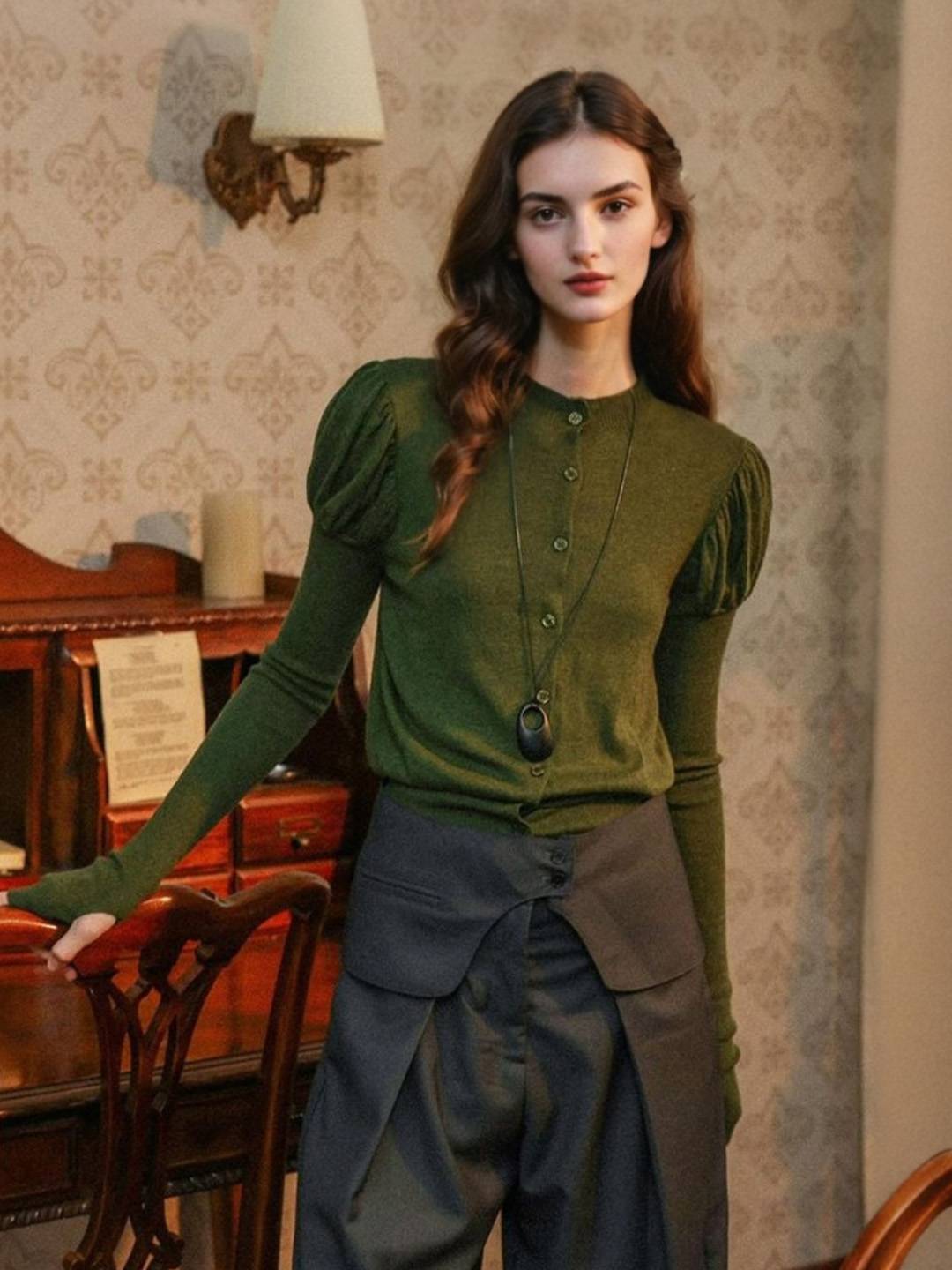 Kataleya Round Neck Blouse