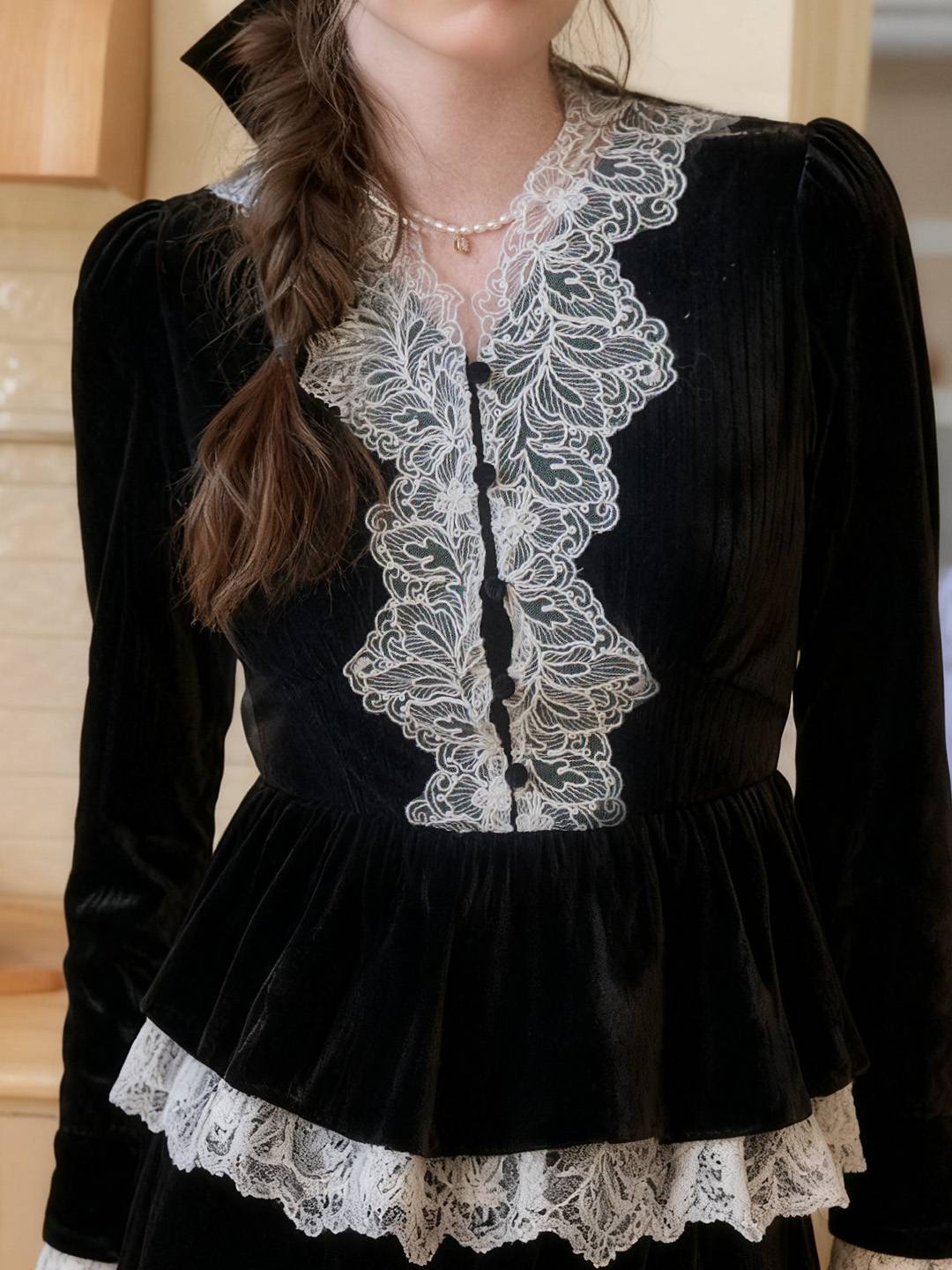 Martha V-Neck Blouse
