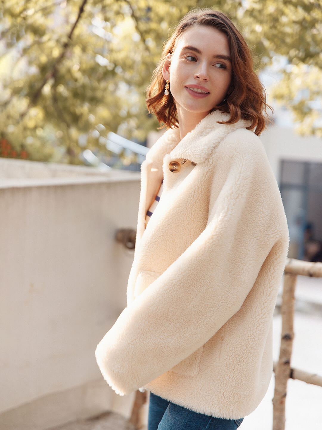 THE ASPEN AURORA TEDDY COAT main image 0