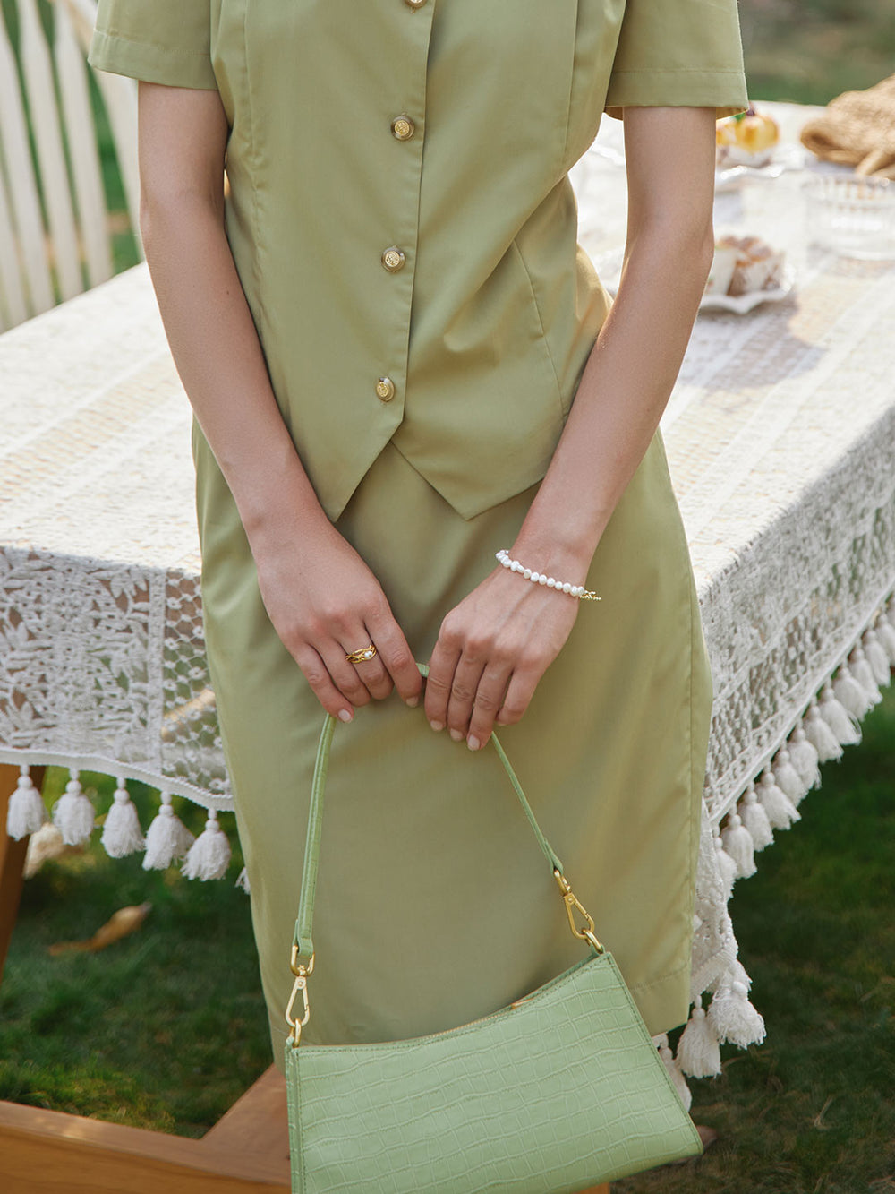 【Final Sale】Kimura Straight Midi Skirt