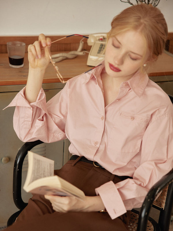 Blanche Pink Blouse
