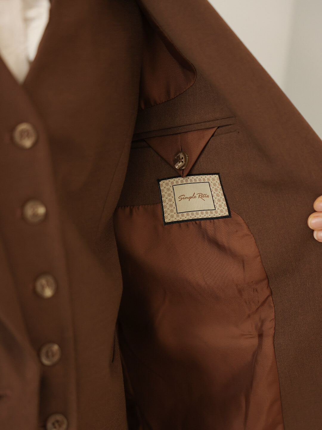 【FINAL SALE】Madge Caramel Blazer
