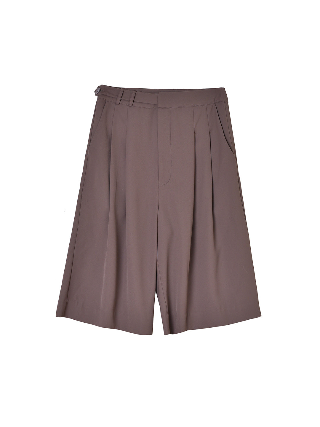 Dalia Brown Straight Shorts/SIMPLE RETRO