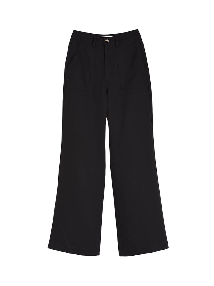 Oaklee Bell-bottomed Corduroy Trousers/ Simple Retro/ 11294