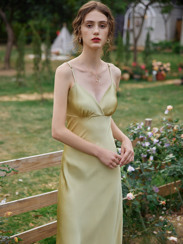 【Holiday Sale】Kristin French V-Neck Slip Dress