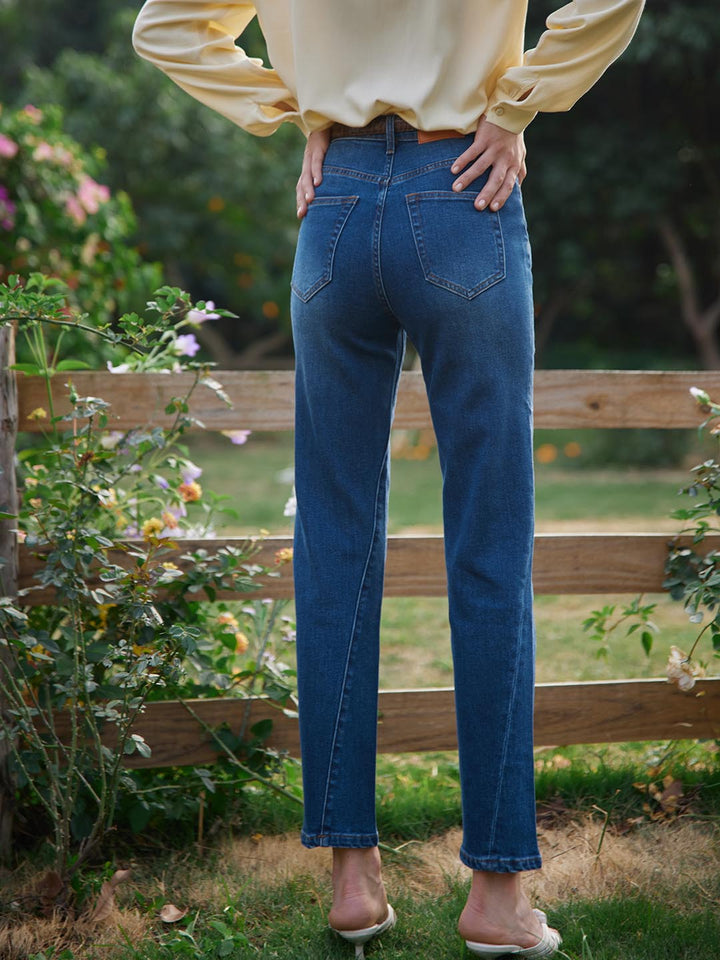 Gemma High-Waisted Jeans/Simple Retro/22011