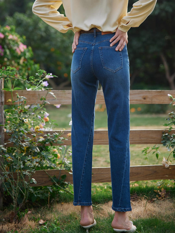 Gemma High-Waisted Jeans/Simple Retro/22011