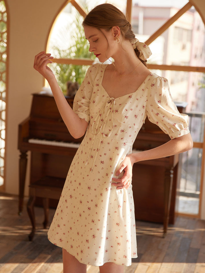 Rosalina Floral Mini Dress/Simple Retro/55054
