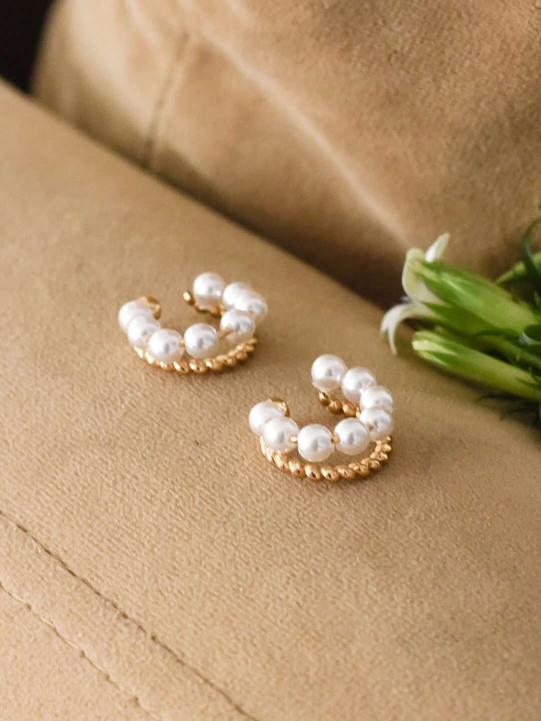 Pearl Ear Cuff/Simple Retro/33404