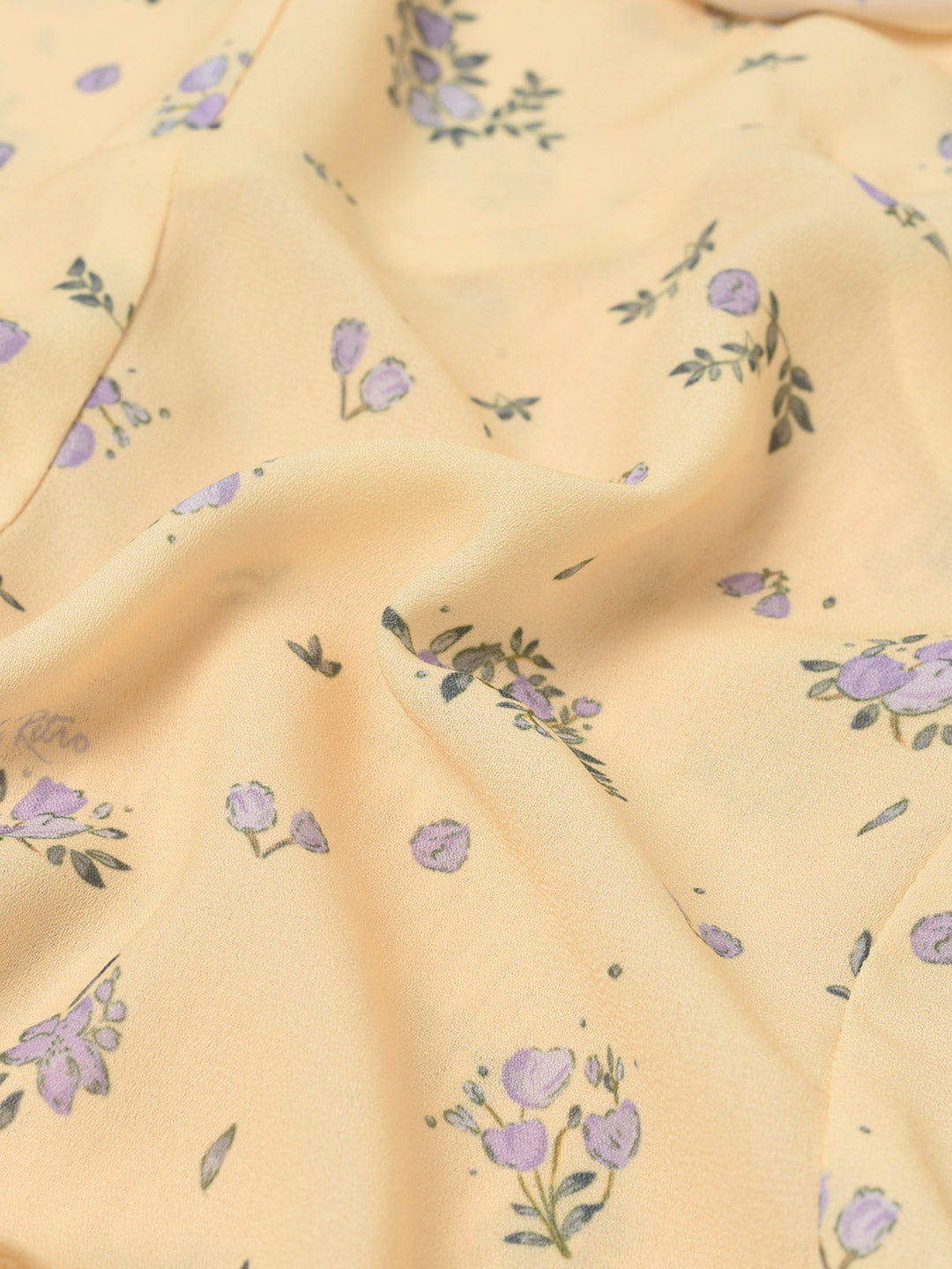 Carolyn Yellow Floral Tank Top/Simple Retro/11314