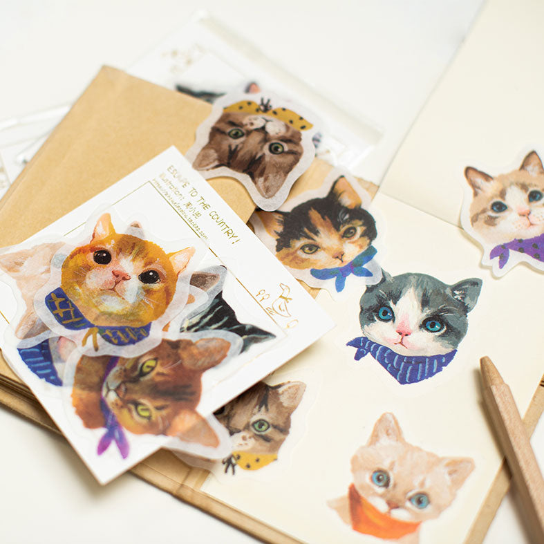 Chowxiaodou Cats Sticker