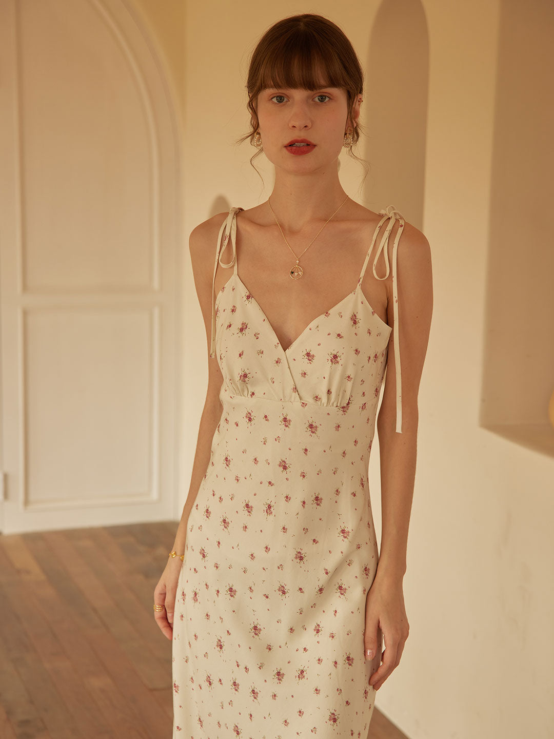 Rosalina Floral Slip Dress/Simple Retro/55053