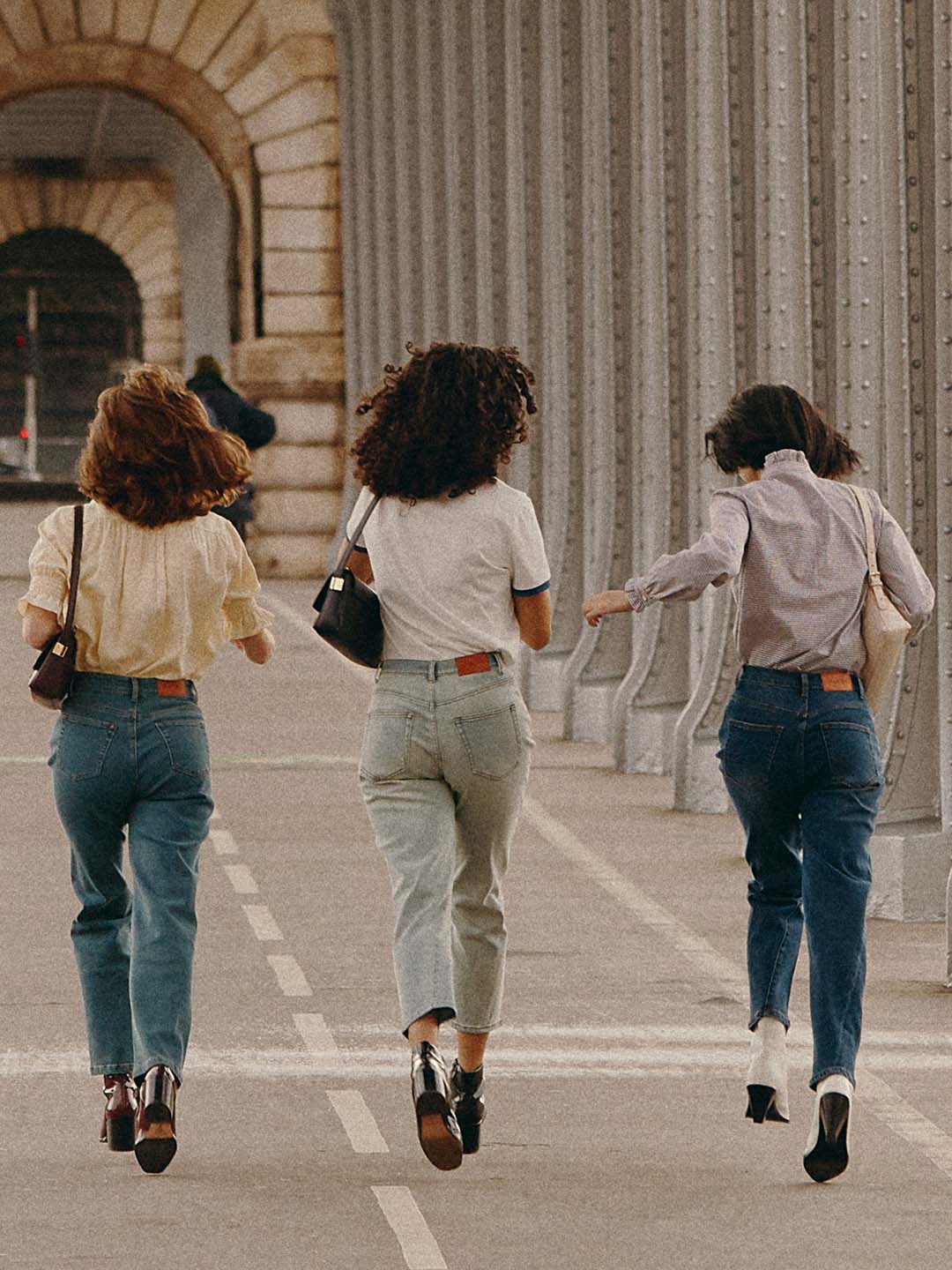 Kira High-Waisted Straight Jeans/Simple Retro/1210047