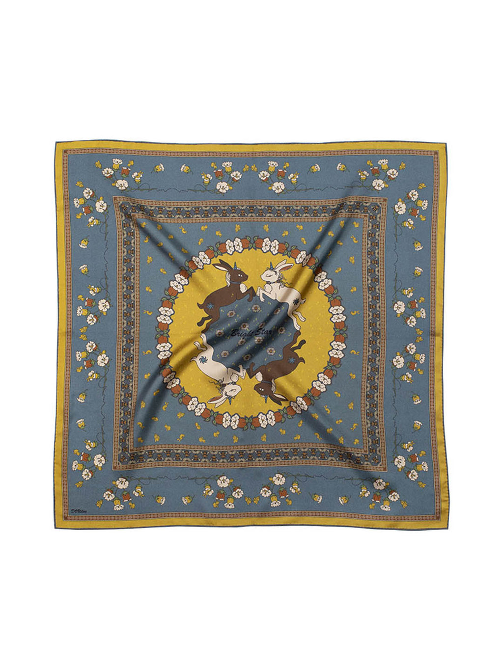 16 Momme Large Square Slik Twill Scarf 110*110
