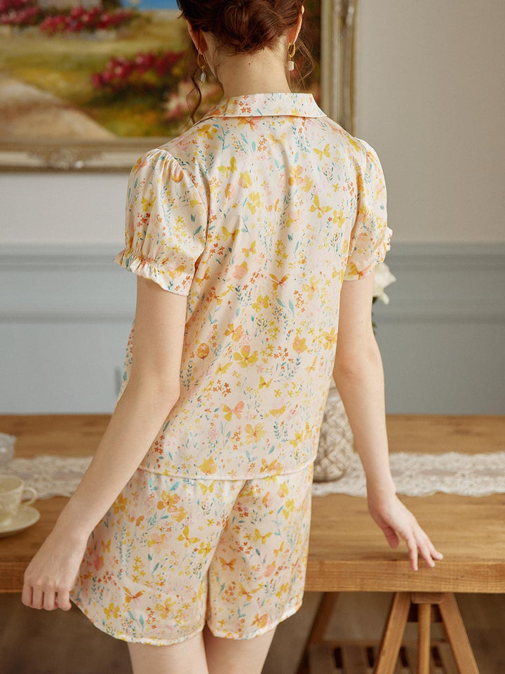 Annie Butterfly Printed Pyjama Top/Simple Retro/66007