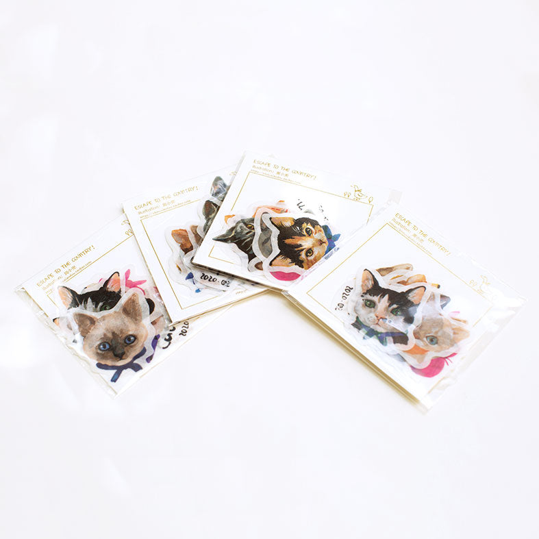 Chowxiaodou Cats Sticker