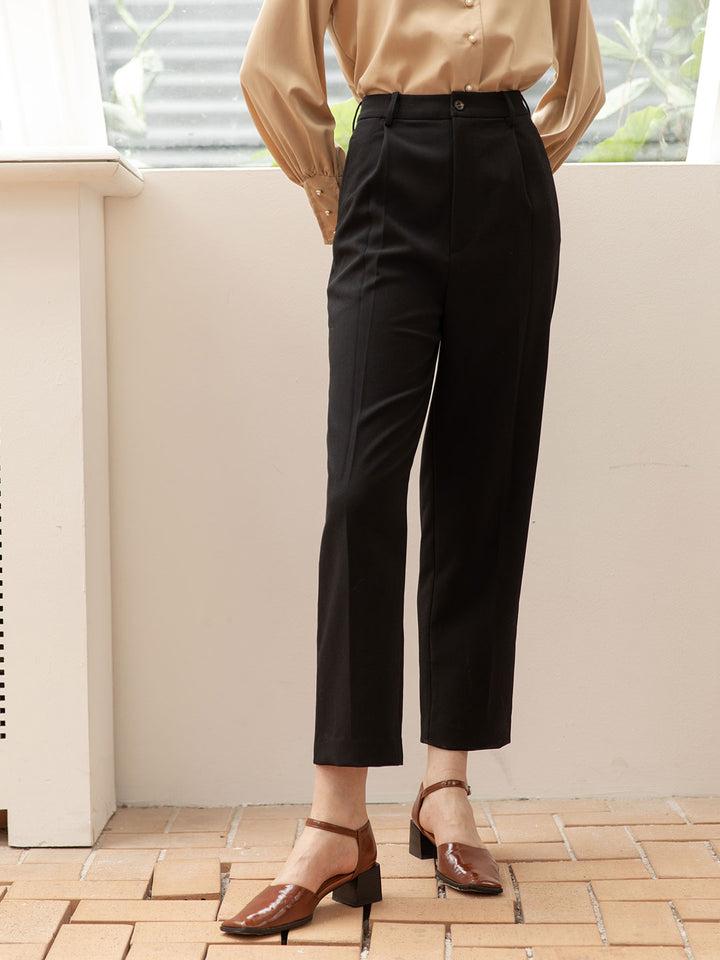 Nora Straight Suit Pants/Simple Retro/11241