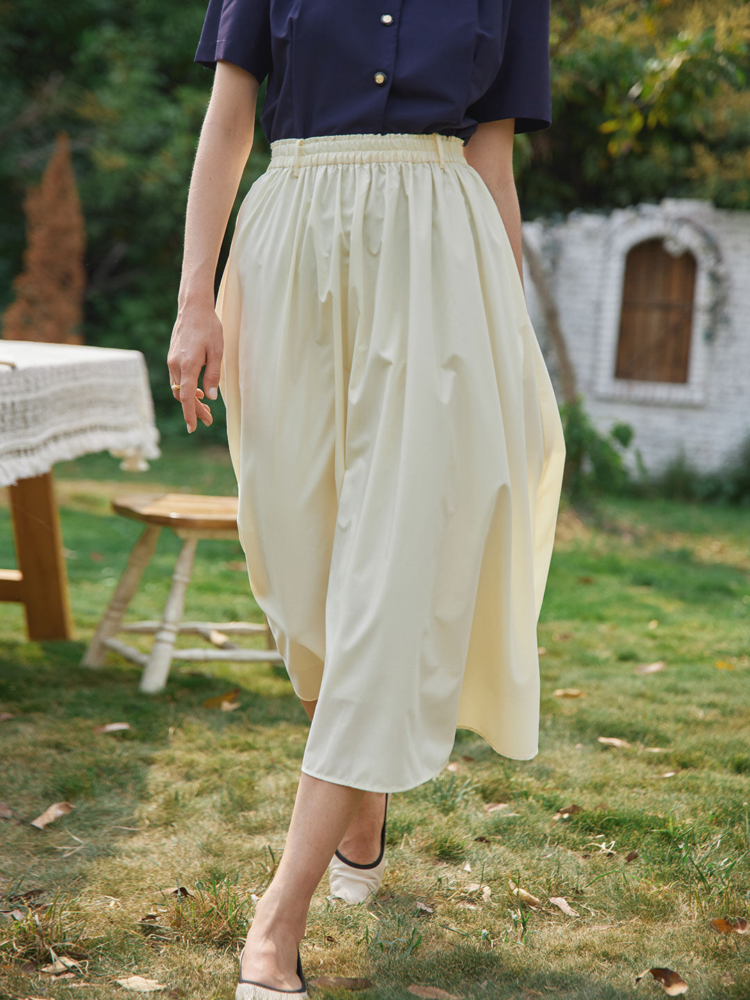 Ivana Maxi Skirt/Simple Retro/11239
