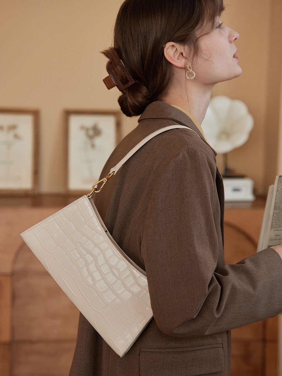 Loretta Handbag/Simple Retro/33666
