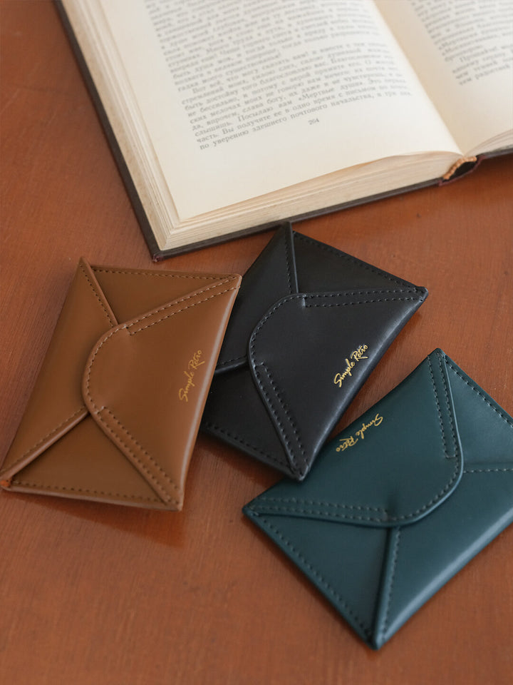 Leather Card Holder/Simple Retro/33393
