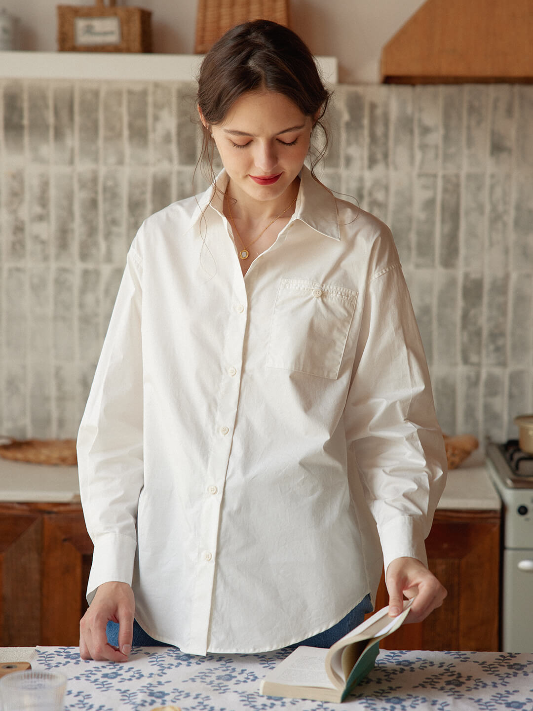 Blanche White Blouse