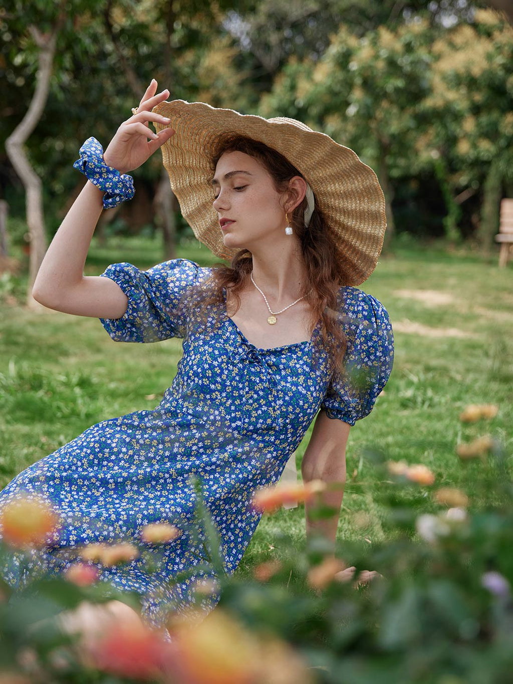 Juli Tea Mini Floral Dress