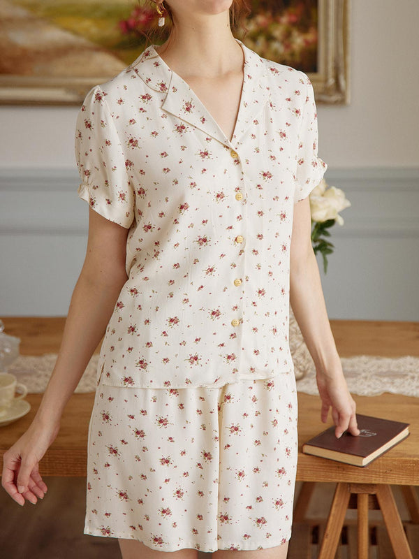 Lola Floral Printed Pajamas