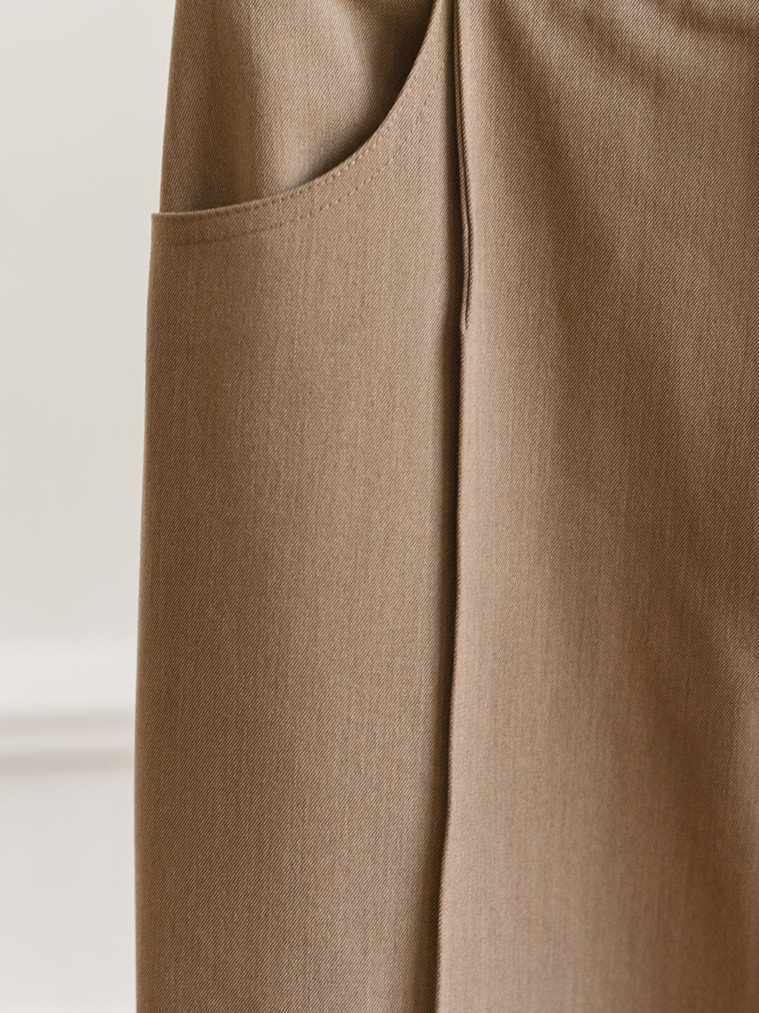 Teresa Khaki Flared Trousers