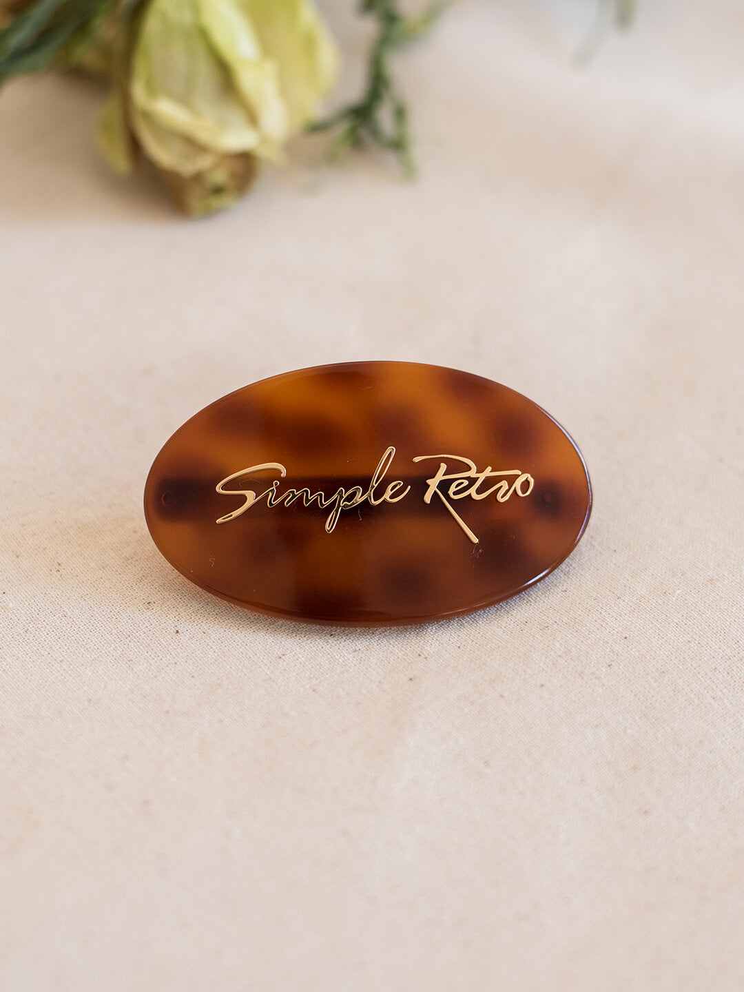 Retro Brown Hair Clips/Simple Retro/33430