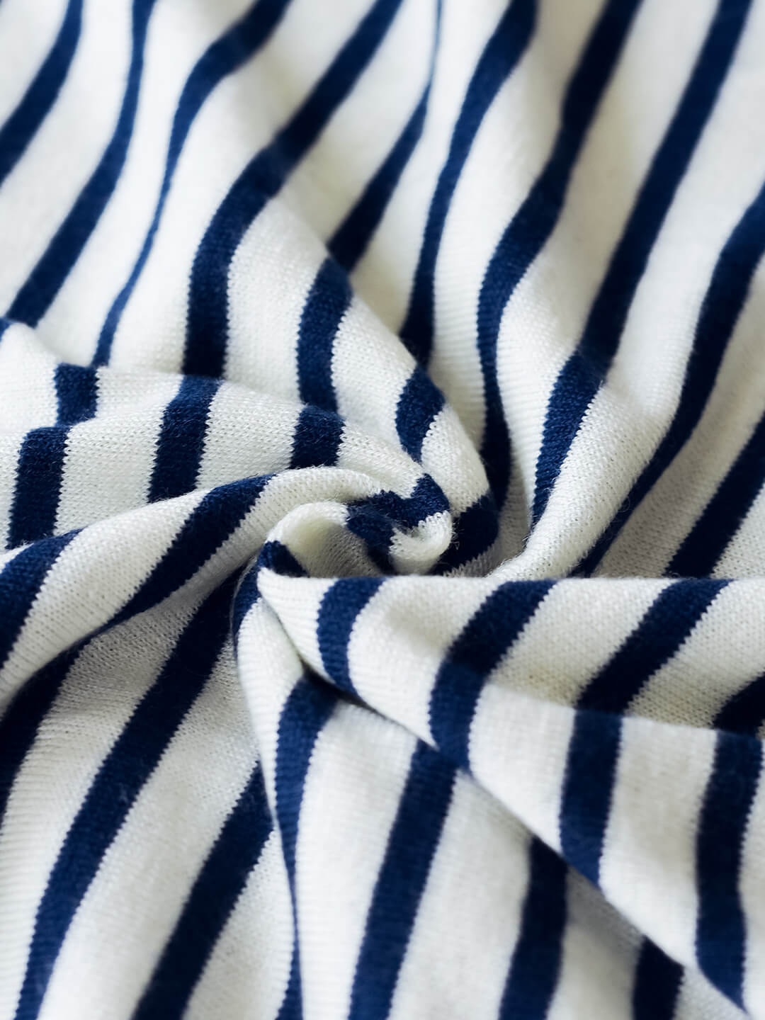 【Final Sale】Dakota Round Neck Striped Knitted Jacket