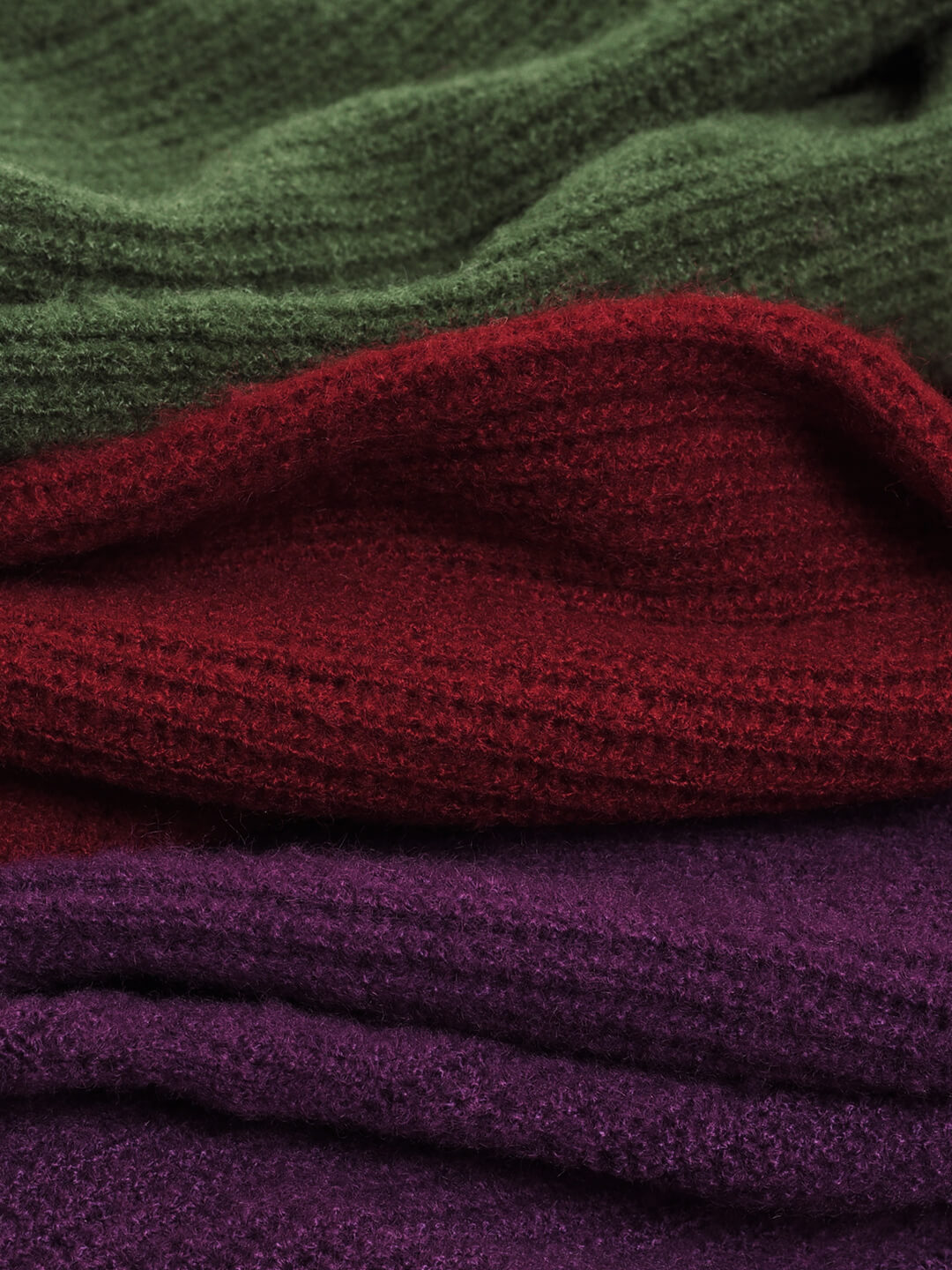 【Final Sale】Ava Vintage Style Cable Red Knit Cardigan