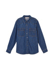 Layla Button Up Knit Shirt - Black