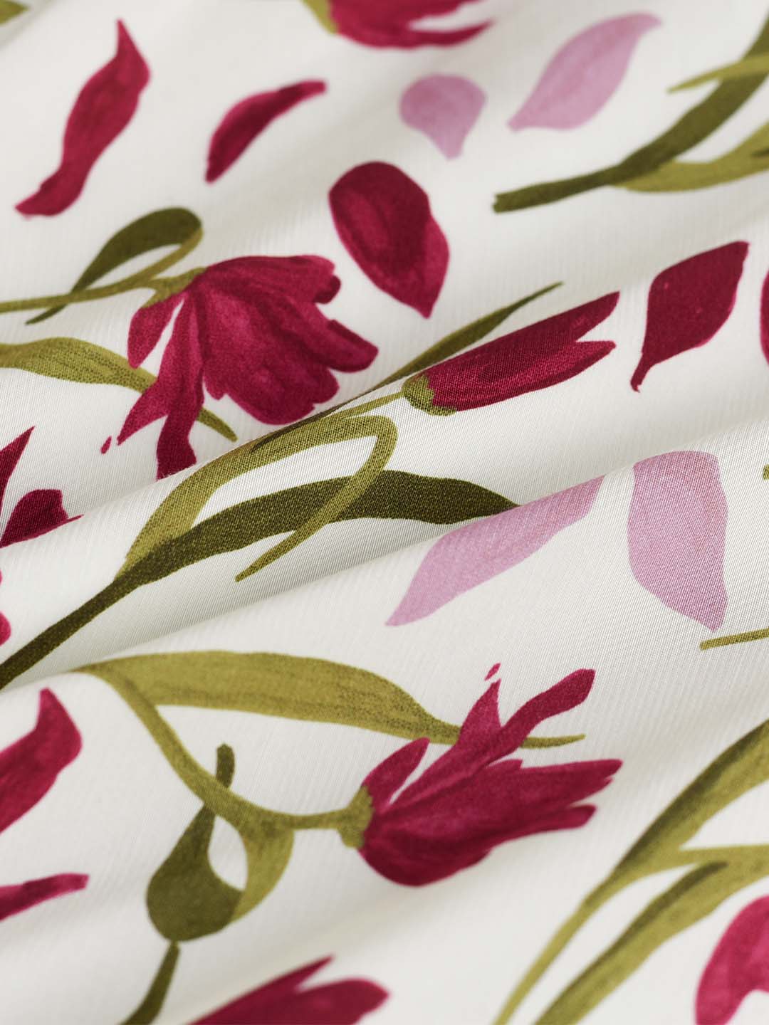 Milan Romantic Tulip print Tea skirt